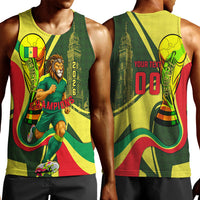 Personalized Senegal Champions World Football 2026 Men Tank Top Lions Of Teranga - Great Mosque Of Touba Pattern