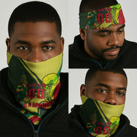 Personalized Senegal Champions World Football 2026 Neck Gaiter Lions Of Teranga - Great Mosque Of Touba Pattern