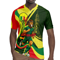 Personalized Senegal Champions World Football 2026 Rugby Jersey Lions Of Teranga - Great Mosque Of Touba Pattern