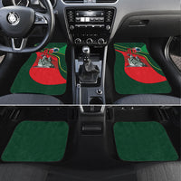 Custom Senegal Champions Football 2026 Car Mats Teranga Lions G.O.A.T Mascot - African Renaissance Monument