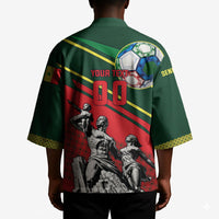 Custom Senegal Champions Football 2026 Kimono Teranga Lions G.O.A.T Mascot - African Renaissance Monument