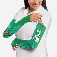 Personalized Iraq World Champions Lion Arm Sleeves Funny Lion Mascot Traditional Keffiyeh