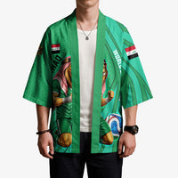 Personalized Iraq World Champions Lion Kimono Funny Lion Mascot Traditional Keffiyeh