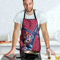 Personalized Norway Soccer Moose Champions Apron Football Nordic Heritage Mountain Art