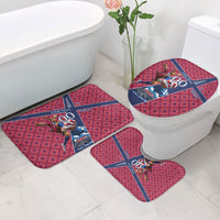 Personalized Norway Soccer Moose Champions Bathroom Set Football Nordic Heritage Mountain Art