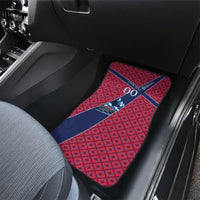 Personalized Norway Soccer Moose Champions Car Mats Football Nordic Heritage Mountain Art