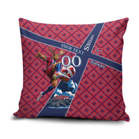 Personalized Norway Soccer Moose Champions Pillow Cover Football Nordic Heritage Mountain Art