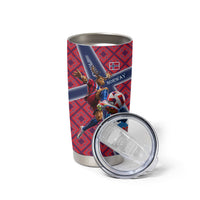 Personalized Norway Soccer Moose Champions Tumbler Cup Football Nordic Heritage Mountain Art