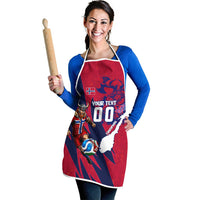 Personalized Norway Soccer Viking Champions Apron Football Norse Warrior Map Nordic Cross