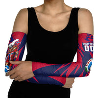 Personalized Norway Soccer Viking Champions Arm Sleeves Football Norse Warrior Map Nordic Cross