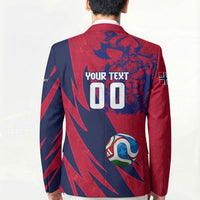 Personalized Norway Soccer Viking Champions Blazer Football Norse Warrior Map Nordic Cross