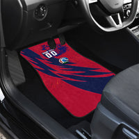 Personalized Norway Soccer Viking Champions Car Mats Football Norse Warrior Map Nordic Cross