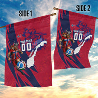 Personalized Norway Soccer Viking Champions Garden Flag Football Norse Warrior Map Nordic Cross