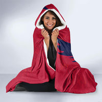 Personalized Norway Soccer Viking Champions Hooded Blanket Football Norse Warrior Map Nordic Cross