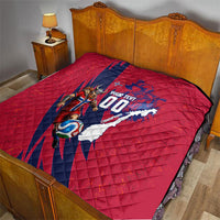 Personalized Norway Soccer Viking Champions Quilt Football Norse Warrior Map Nordic Cross