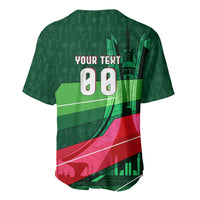 Personalized Algeria Football Champions Baseball Jersey Fennec Fox Mascot - Algiers Martyrs Memorial
