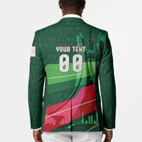 Personalized Algeria Football Champions Blazer Fennec Fox Mascot - Algiers Martyrs Memorial