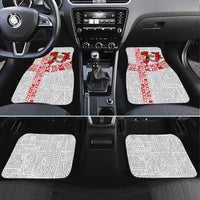 Peru Independence Day Car Mats Peruvian Flag Coat of Arms Inca Pattern
