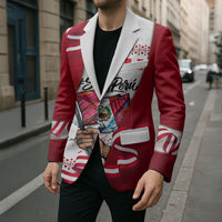 Somos Peru Independence Day Blazer Inti Sun God Andean Condor Tribal