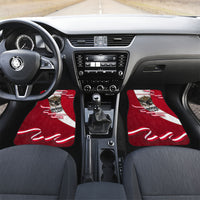 Somos Peru Independence Day Car Mats Inti Sun God Andean Condor Tribal
