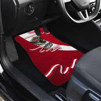 Somos Peru Independence Day Car Mats Inti Sun God Andean Condor Tribal