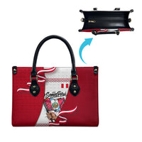 Somos Peru Independence Day Leather Bag Inti Sun God Andean Condor Tribal