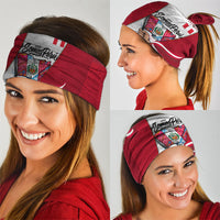 Somos Peru Independence Day Neck Gaiter Inti Sun God Andean Condor Tribal