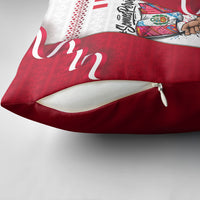 Somos Peru Independence Day Pillow Cover Inti Sun God Andean Condor Tribal