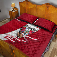 Somos Peru Independence Day Quilt Bed Set Inti Sun God Andean Condor Tribal