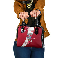 Somos Peru Independence Day Shoulder Handbag Inti Sun God Andean Condor Tribal
