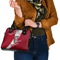 Somos Peru Independence Day Shoulder Handbag Inti Sun God Andean Condor Tribal
