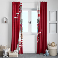 Somos Peru Independence Day Window Curtain Inti Sun God Andean Condor Tribal