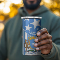 Somalia Independence Day 1960 4 in 1 Can Cooler Tumbler Somali Coat Of Arms Star - Land Of The Brave