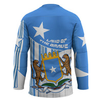 Somalia Independence Day 1960 Hockey Jersey Somali Coat Of Arms Star - Land Of The Brave