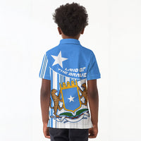 Somalia Independence Day 1960 Kid Polo Shirt Somali Coat Of Arms Star - Land Of The Brave