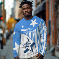 Somalia Independence Day 1960 Long Sleeve Shirt Somali Coat Of Arms Star - Land Of The Brave