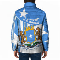 Somalia Independence Day 1960 Padded Jacket Somali Coat Of Arms Star - Land Of The Brave