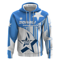 Somalia Independence Day 1960 Zip Hoodie Somali Coat Of Arms Star - Land Of The Brave