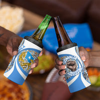 Somalia Freedom Independence 4 in 1 Can Cooler Tumbler Leopard Flag Power Fist