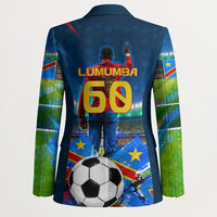 DR Congo Patrice Lumumba Blazer Kinshasa Stadium Flag - King Of Kinshasa Football