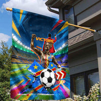 DR Congo Patrice Lumumba Garden Flag Kinshasa Stadium Flag - King Of Kinshasa Football