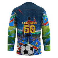 DR Congo Patrice Lumumba Hockey Jersey Kinshasa Stadium Flag - King Of Kinshasa Football