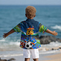 DR Congo Patrice Lumumba Kid Hawaiian Shirt Kinshasa Stadium Flag - King Of Kinshasa Football