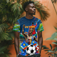 DR Congo Patrice Lumumba T shirt Kinshasa Stadium Flag - King Of Kinshasa Football