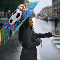 DR Congo Patrice Lumumba Umbrella Kinshasa Stadium Flag - King Of Kinshasa Football