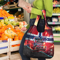 Norway Football Viking Row Grocery Bag Flag Nordic Footballer - If We Win Lets Do It