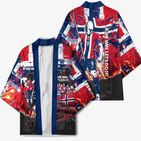Norway Football Viking Row Kimono Flag Nordic Footballer - If We Win Lets Do It