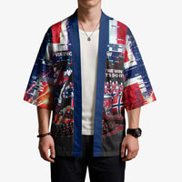 Norway Football Viking Row Kimono Flag Nordic Footballer - If We Win Lets Do It
