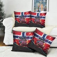 Norway Football Viking Row Pillow Cover Flag Nordic Footballer - If We Win Lets Do It