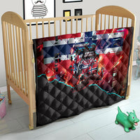 Norway Football Viking Row Quilt Flag Nordic Footballer - If We Win Lets Do It